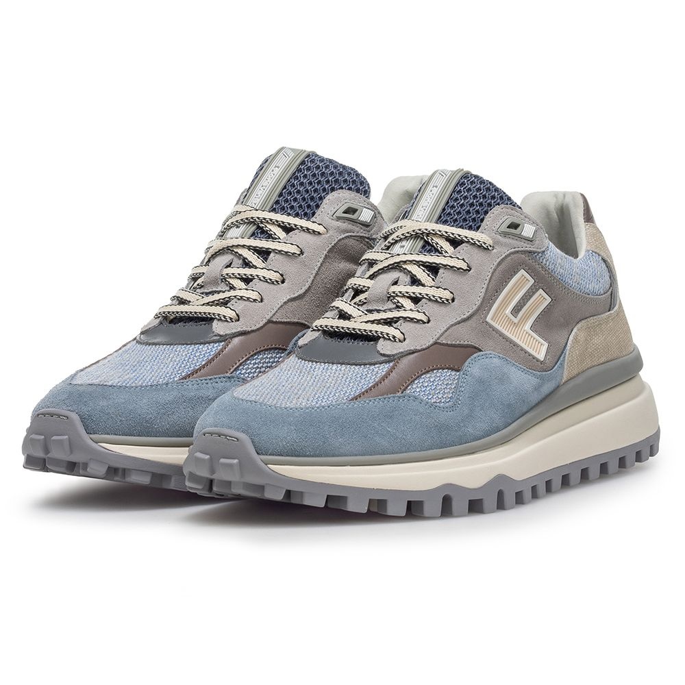 Floris van Bommel Floris van Bommel Sneaker De Gripper 01.14 Licht Blauw