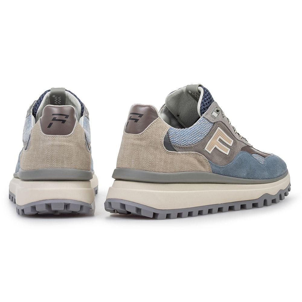 Floris van Bommel Floris van Bommel Sneaker De Gripper 01.14 Licht Blauw