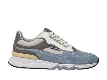 Floris van Bommel Floris van Bommel Sneaker De Zager 12.09 Blauw