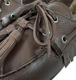 Posa Posa Boat Loafer Native Tassel Bruin