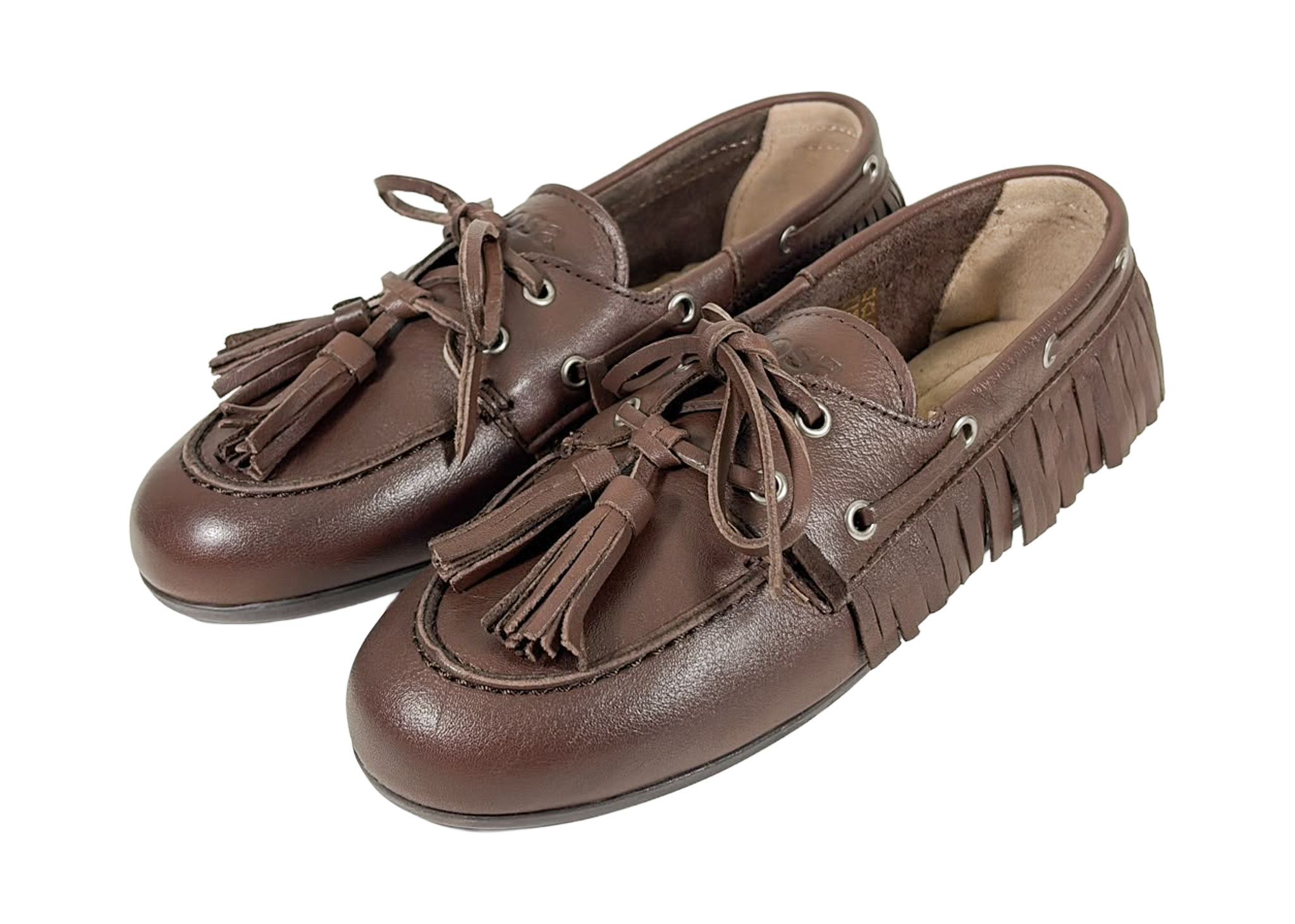 Posa Posa Boat Loafer Native Tassel Bruin