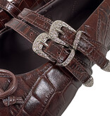 Posa Posa Ballerina Vita Western Donker Bruin