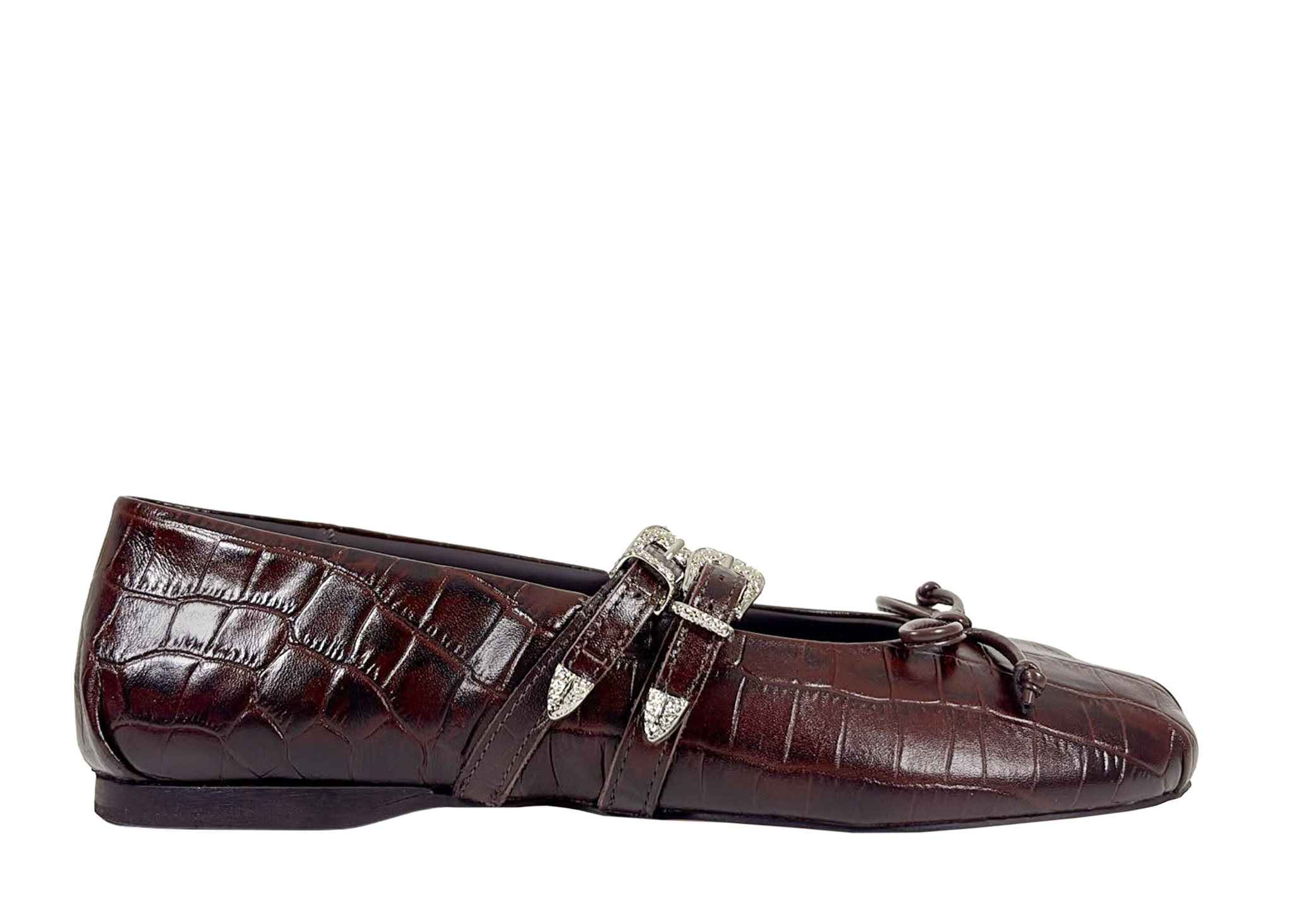 Posa Posa Ballerina Vita Western Donker Bruin