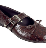 Posa Posa Ballerina Vita Western Donker Bruin