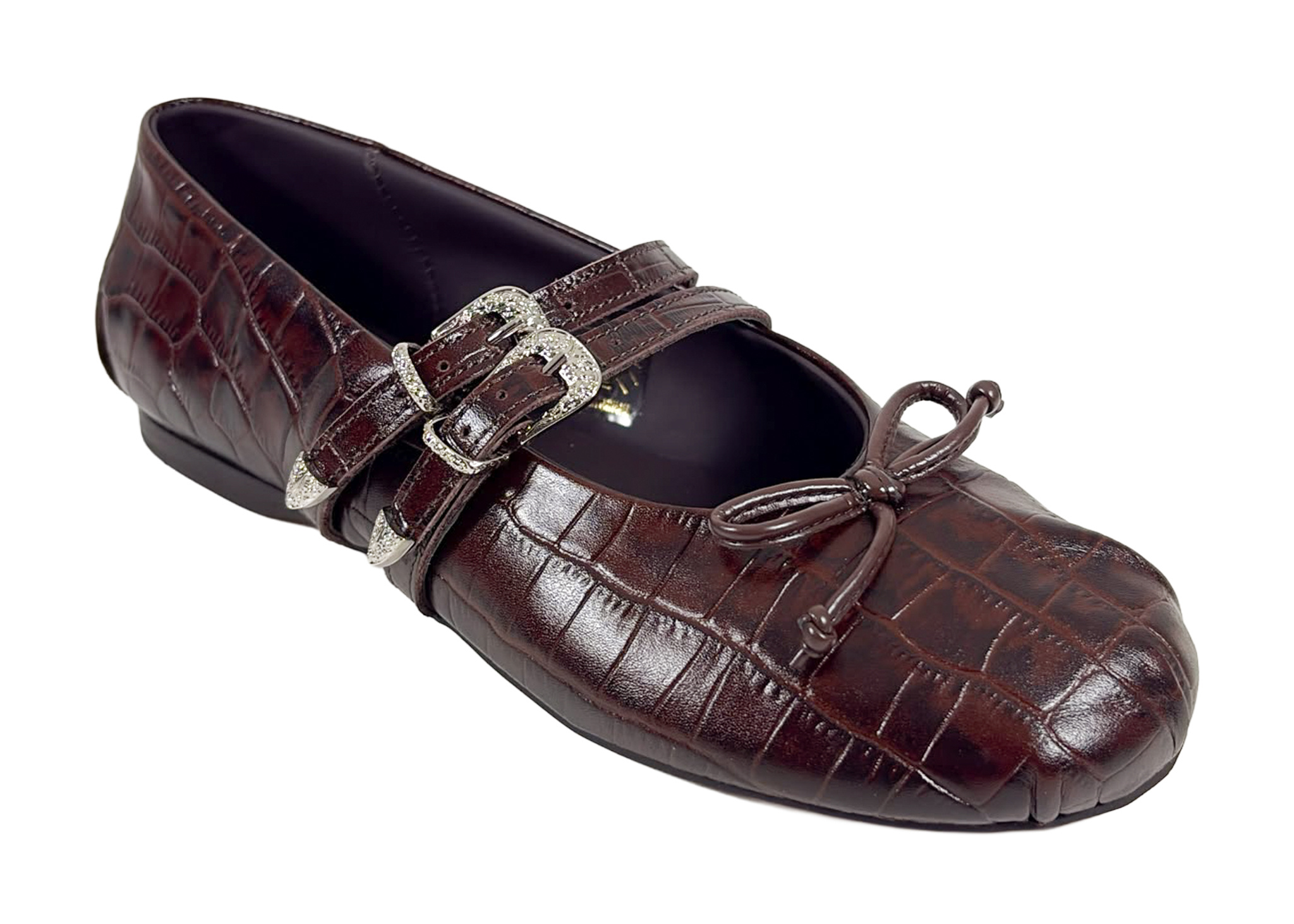 Posa Posa Ballerina Vita Western Donker Bruin