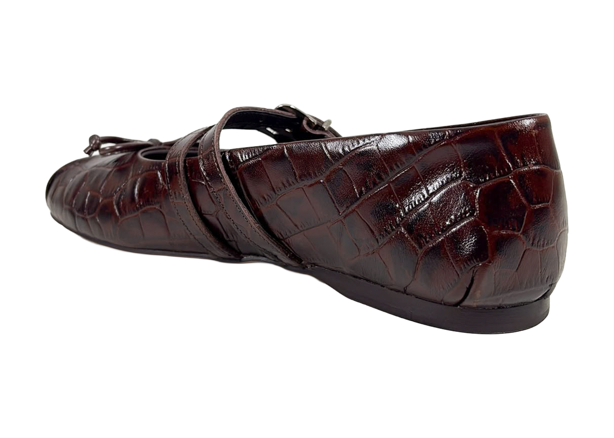 Posa Posa Ballerina Vita Western Donker Bruin