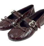 Posa Posa Ballerina Vita Western Donker Bruin