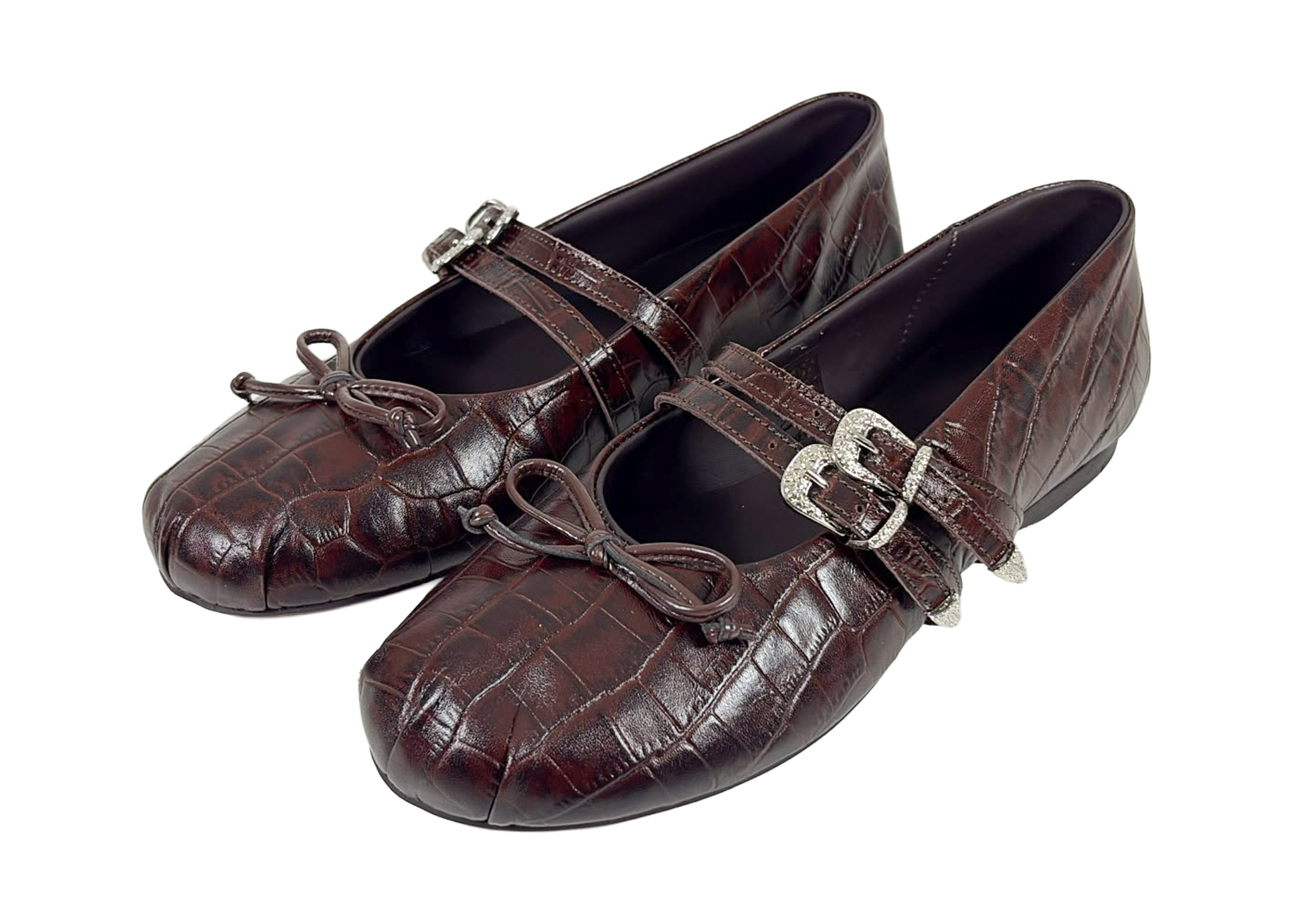 Posa Posa Ballerina Vita Western Donker Bruin