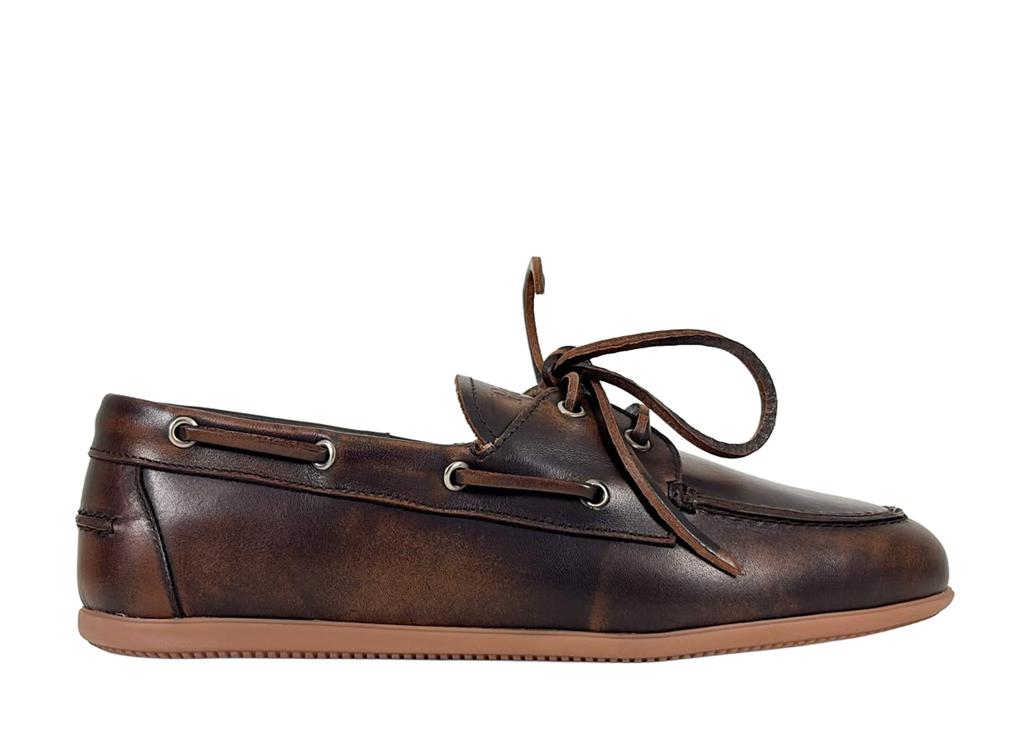Posa Posa Boat Loafer Milano Bruin