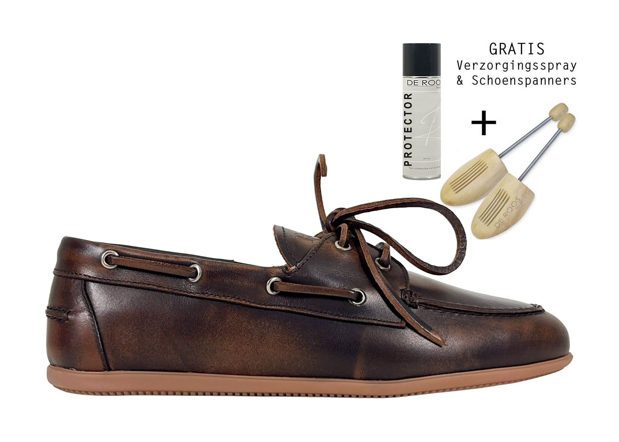 Posa Posa Boat Loafer Milano Bruin