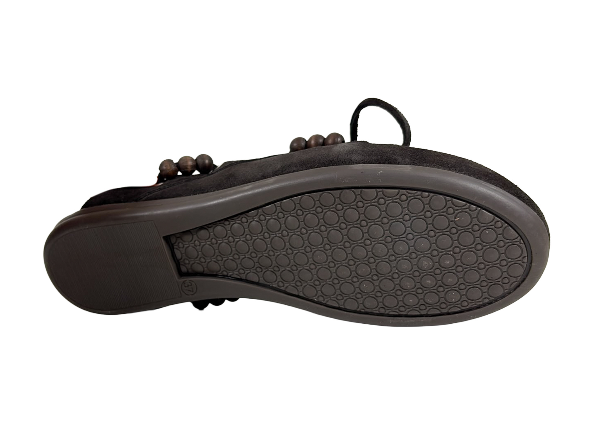 Posa Posa Boat Loafer Mule Beads Espresso