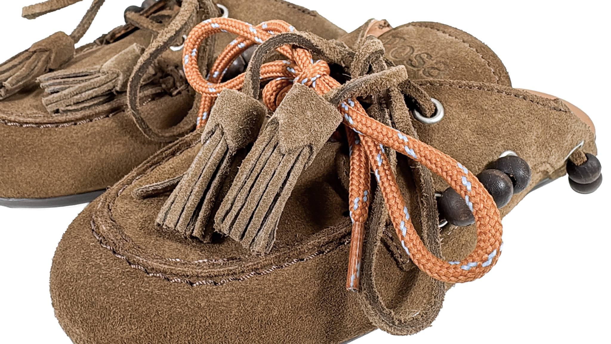 Posa Posa Boat Loafer Mule Beads Tabacco
