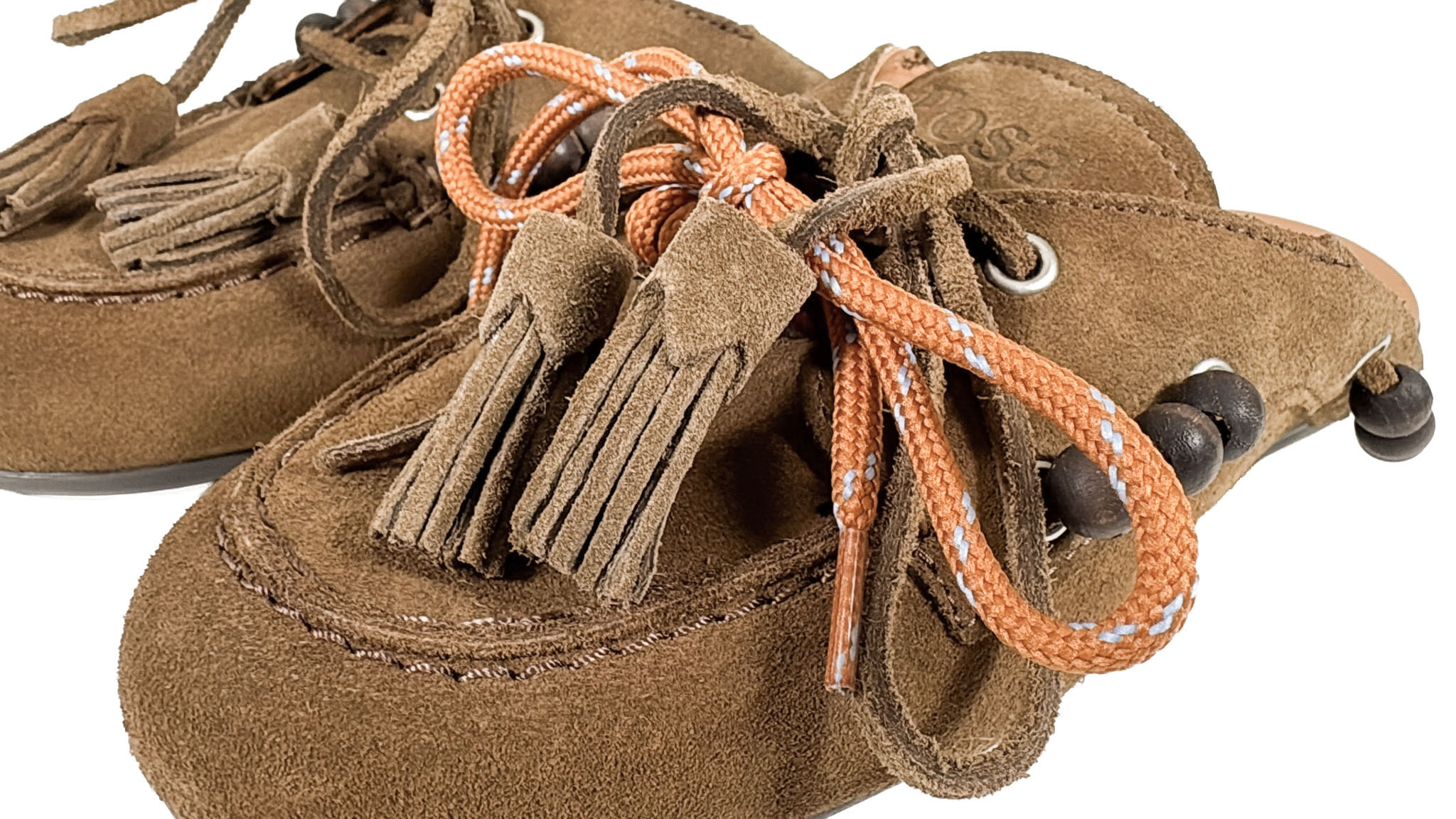 Posa Posa Boat Loafer Mule Beads Tabacco