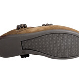 Posa Posa Boat Loafer Mule Beads Tabacco