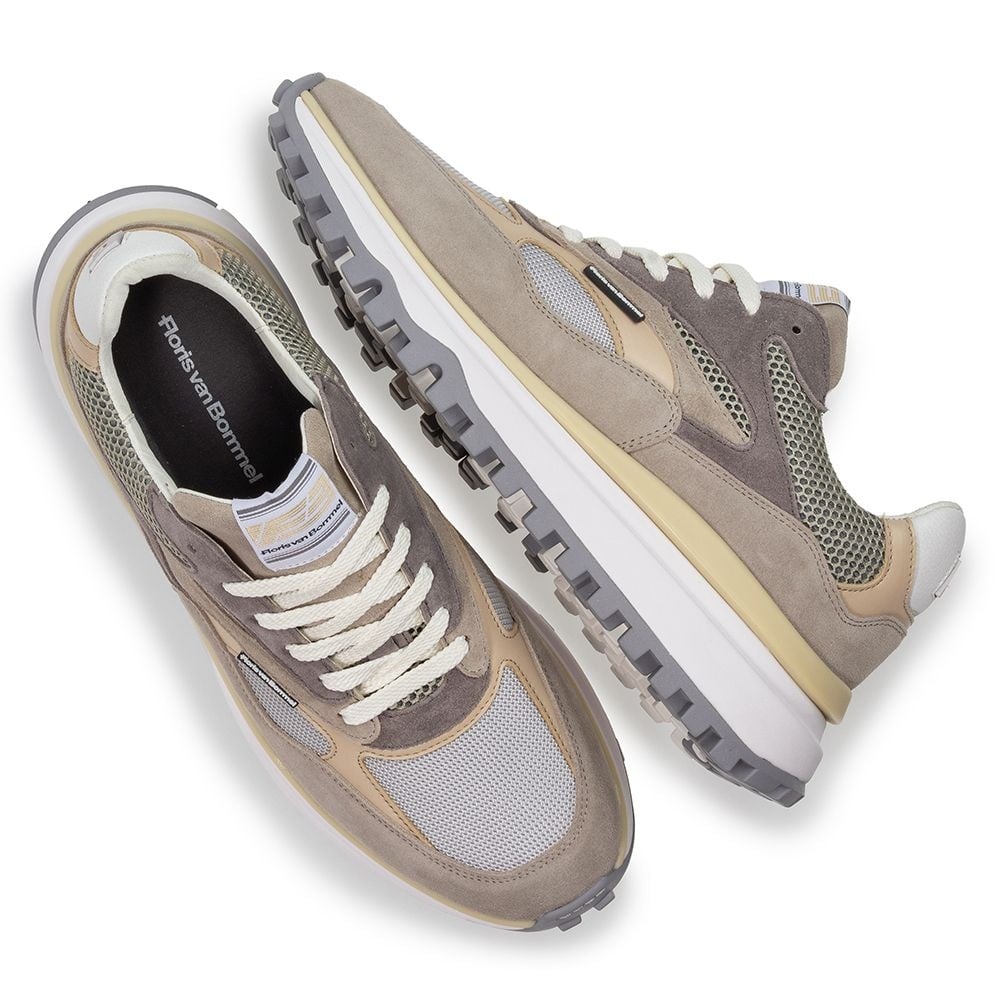 Floris van Bommel Floris van Bommel Sneaker De Gripper 07.00 Grijs