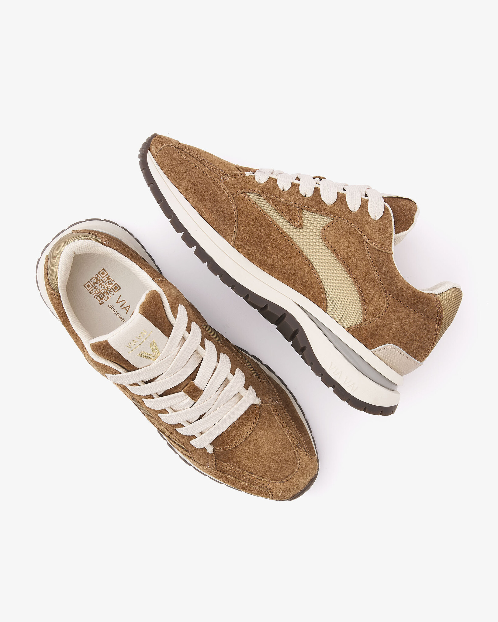 Via Vai VIA VAI Sneakers Usher Riggs 62343-01-1384 Cognac