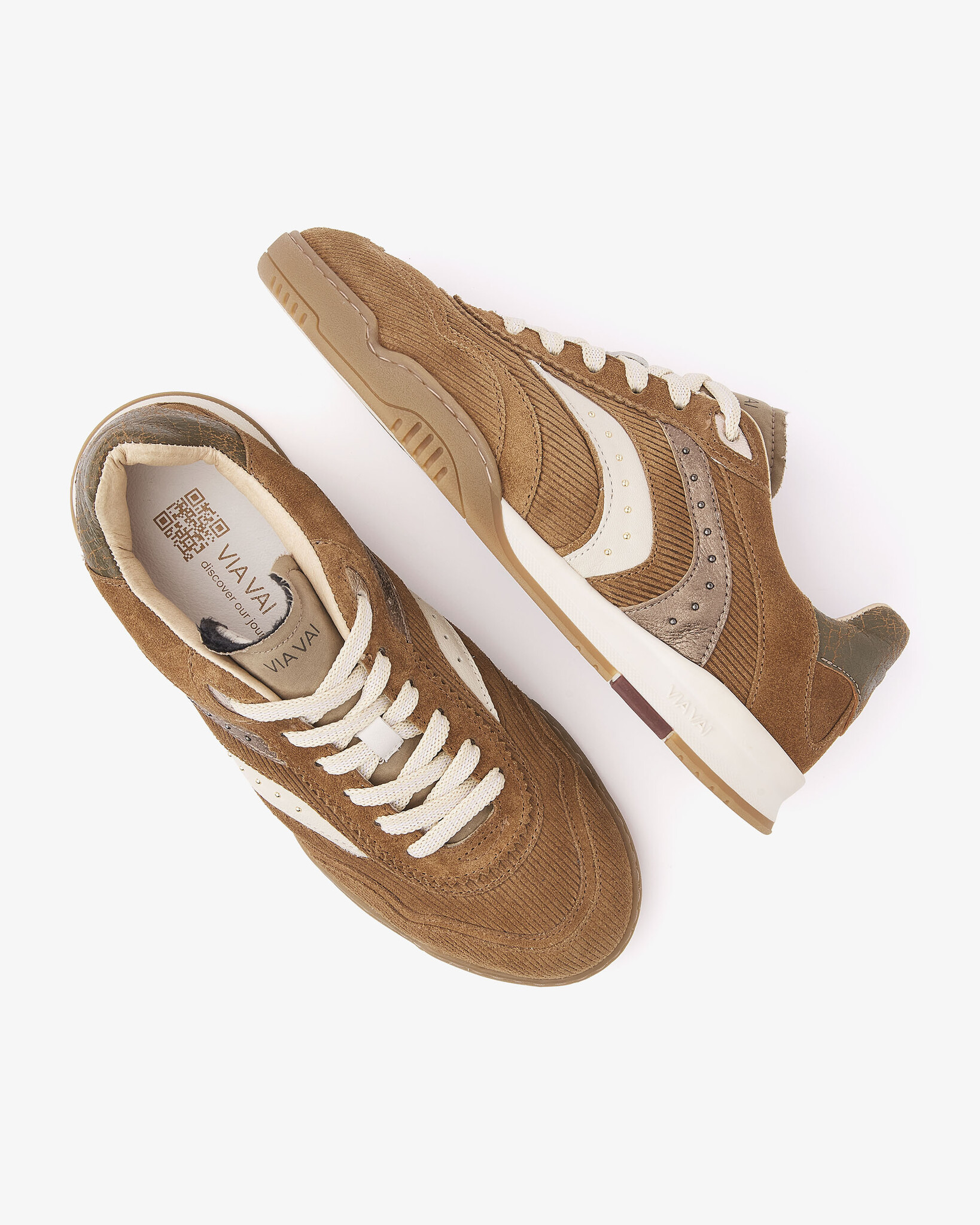 Via Vai VIA VAI Sneakers Kris Pax 62390-05-1384 Cognac