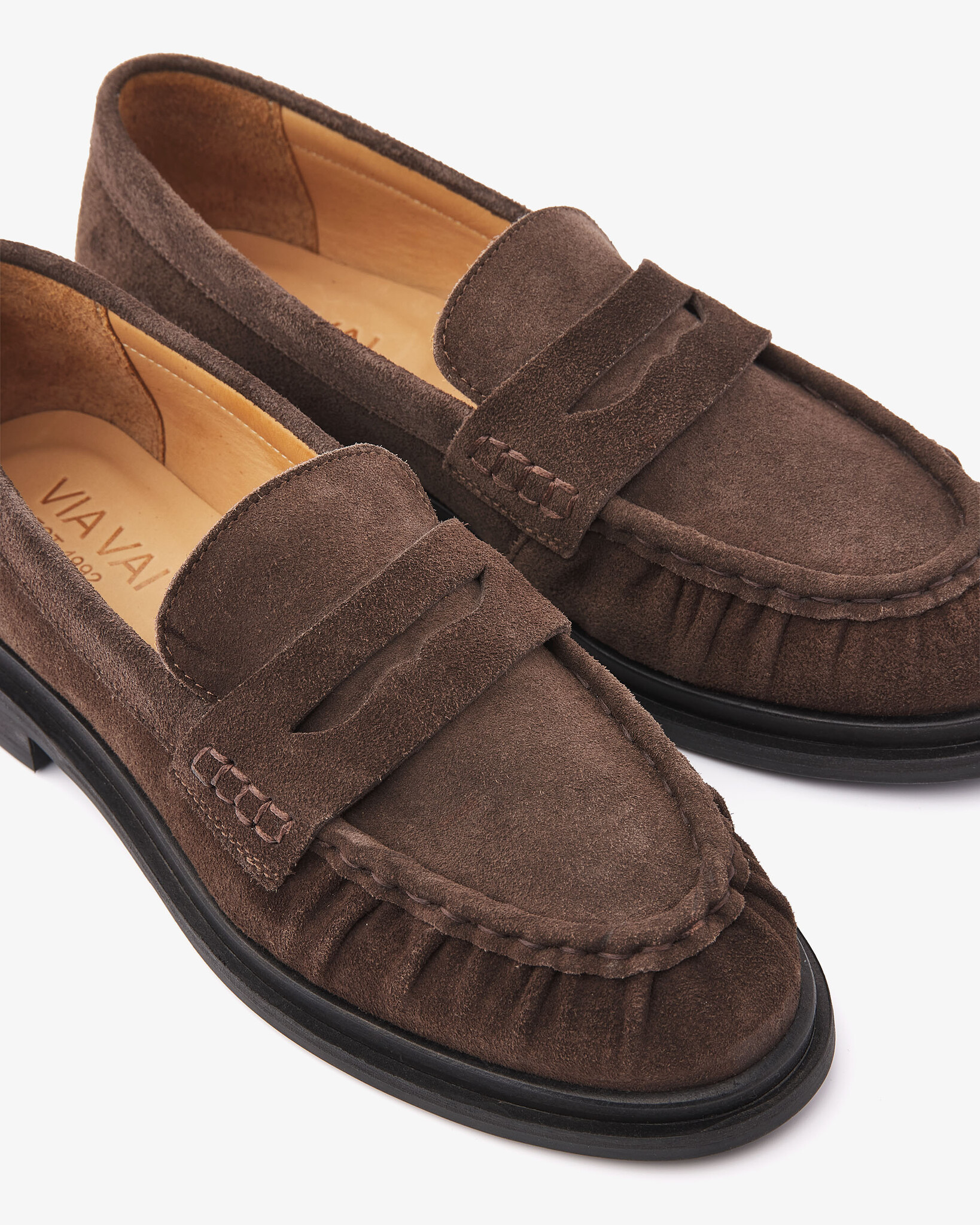 Via Vai VIA VAI Loafer Fae Sarah 62444-01-316 Bruin