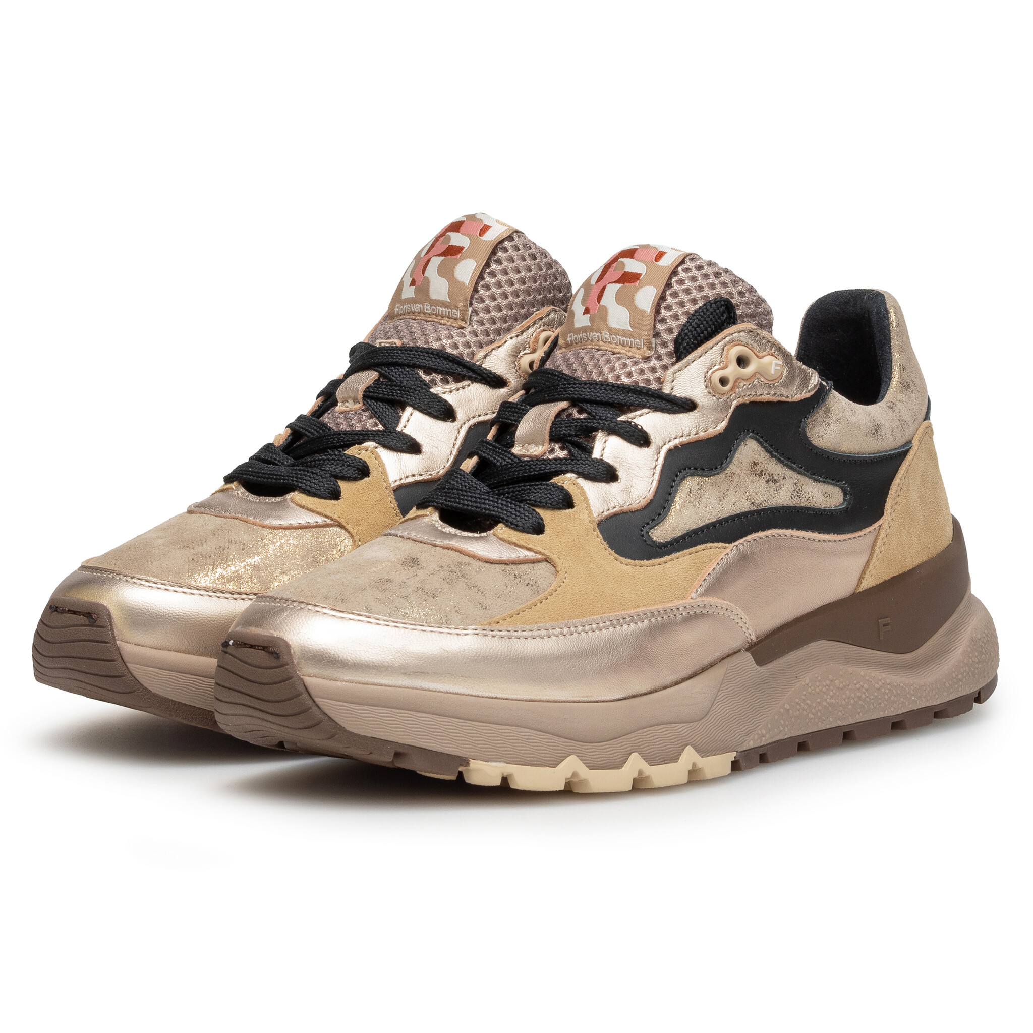 Floris van Bommel Floris van Bommel Sneaker Treni 01.18 Goud