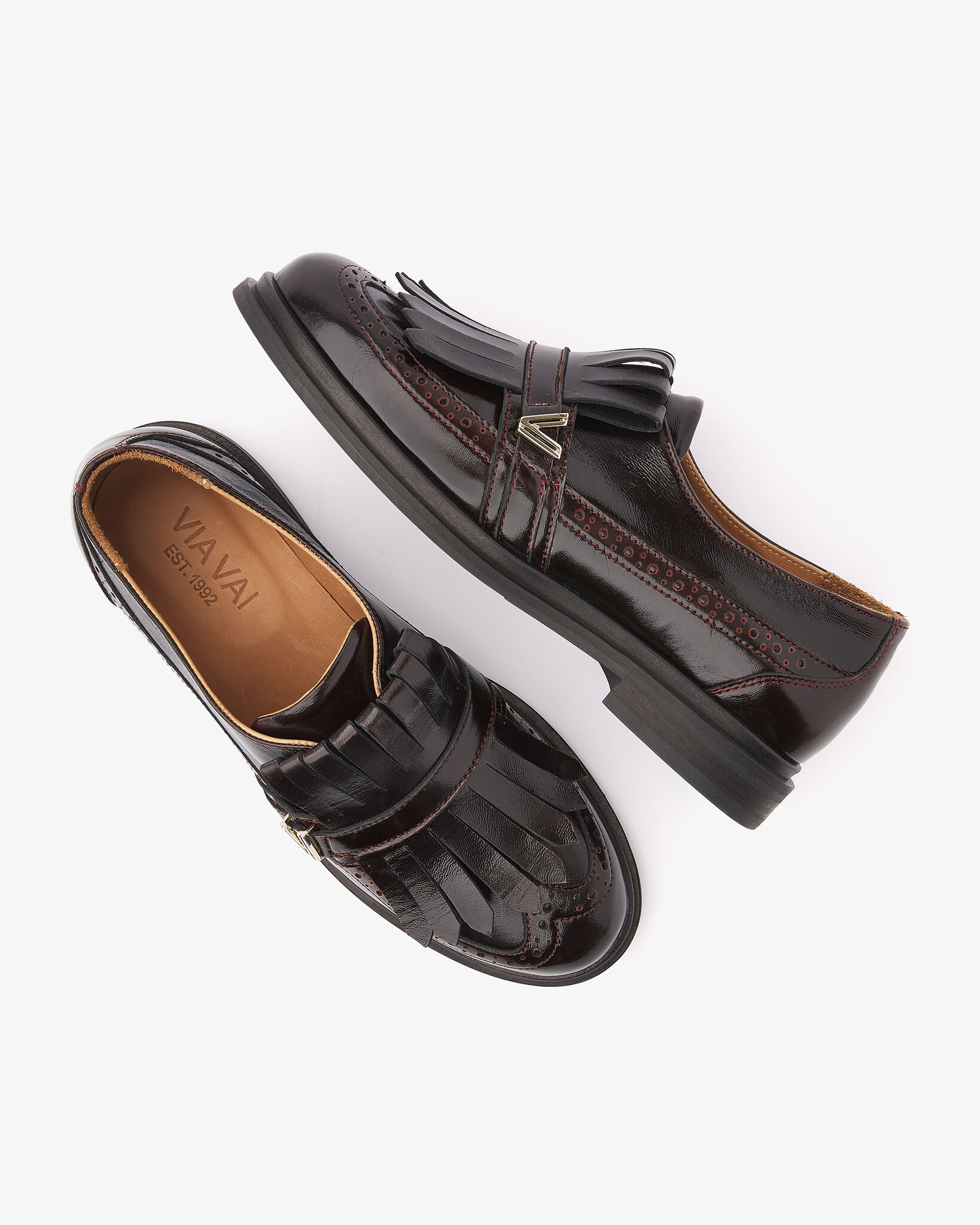Via Vai VIA VAI Loafer Fae Luca 62450-01-1285 Bruin