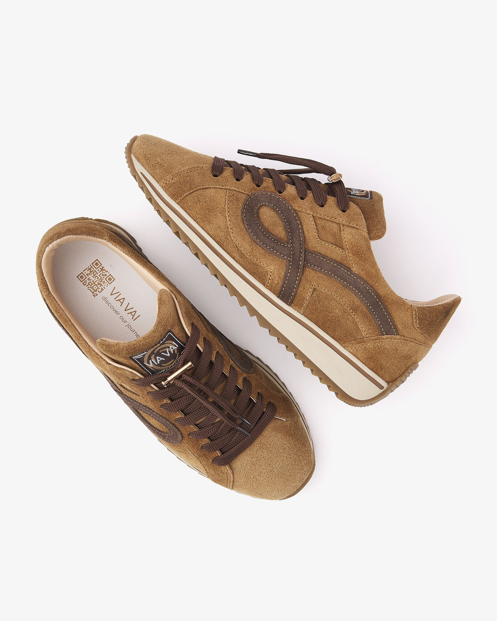 Via Vai VIA VAI Sneaker Mikki Eve 62471-02-1384 Cognac