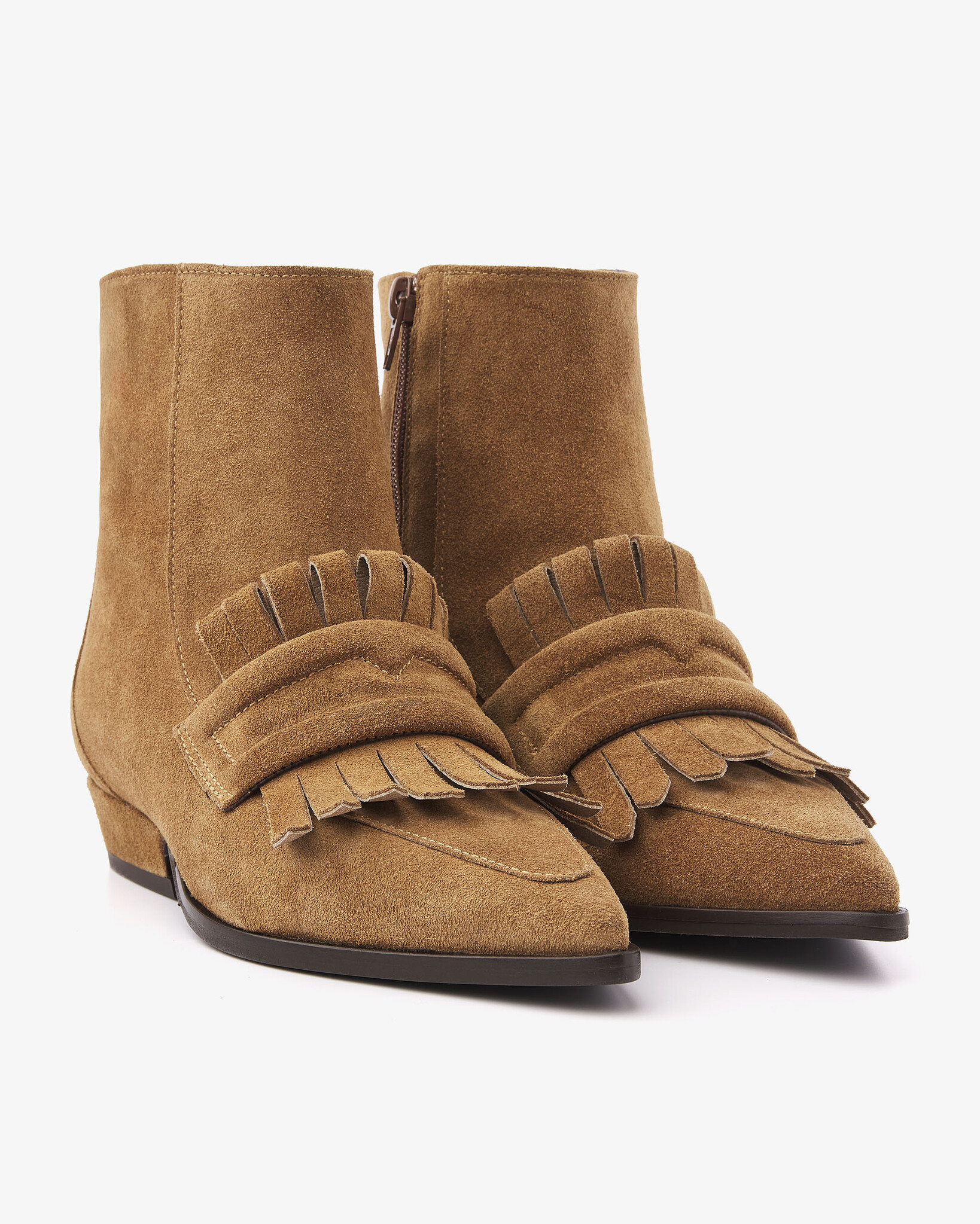 Via Vai VIA VAI Enkellaarsje Vive Evie 62464-03-1384 Khaki