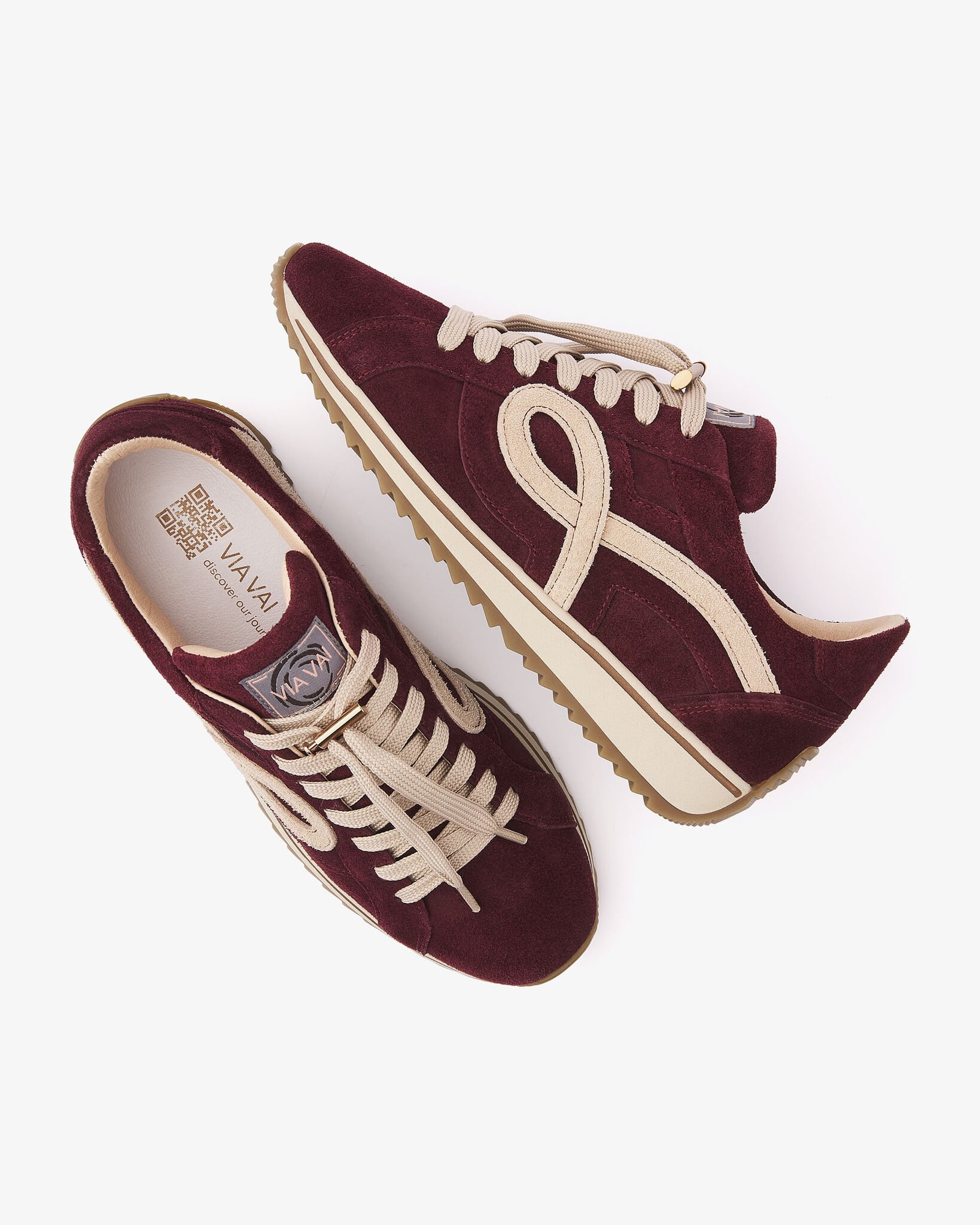 Via Vai VIA VAI Sneakers Mikki Eve 62471-02-1302 Bordeaux