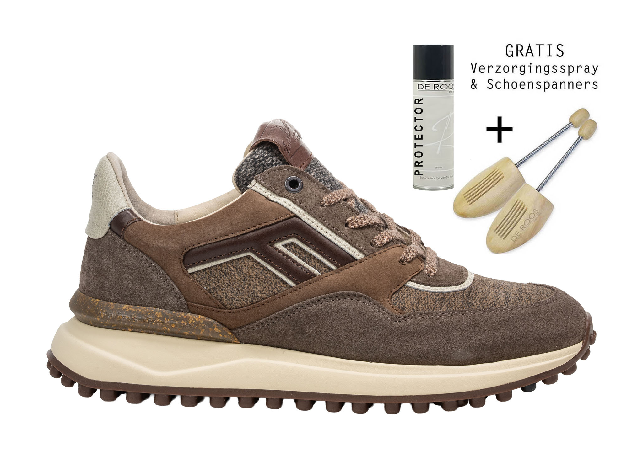 Floris van Bommel Floris van Bommel Sneakers Noppi 29.77 Taupe