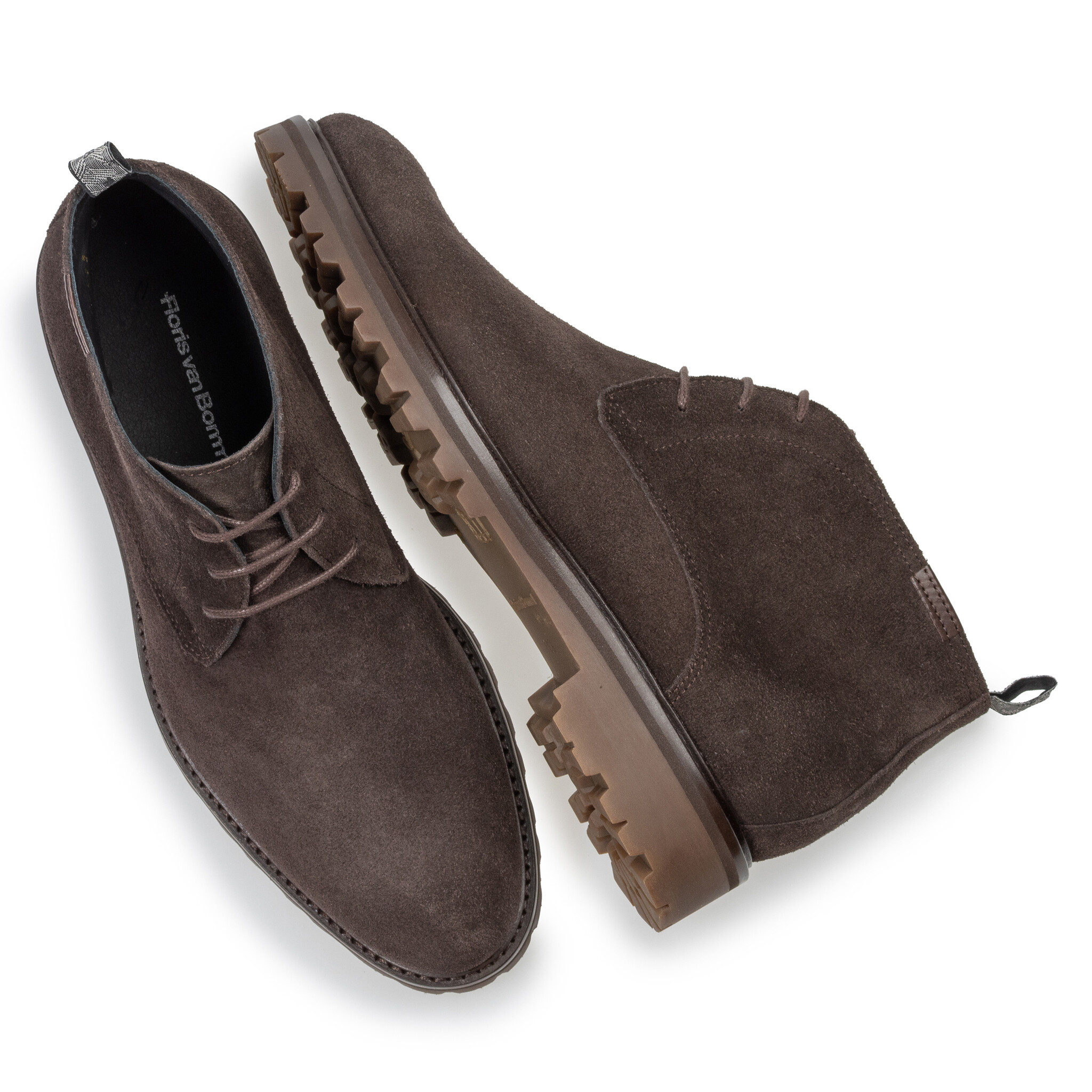 Floris van Bommel Floris van Bommel Veterboot Sturdi 01.36 Donker Bruin