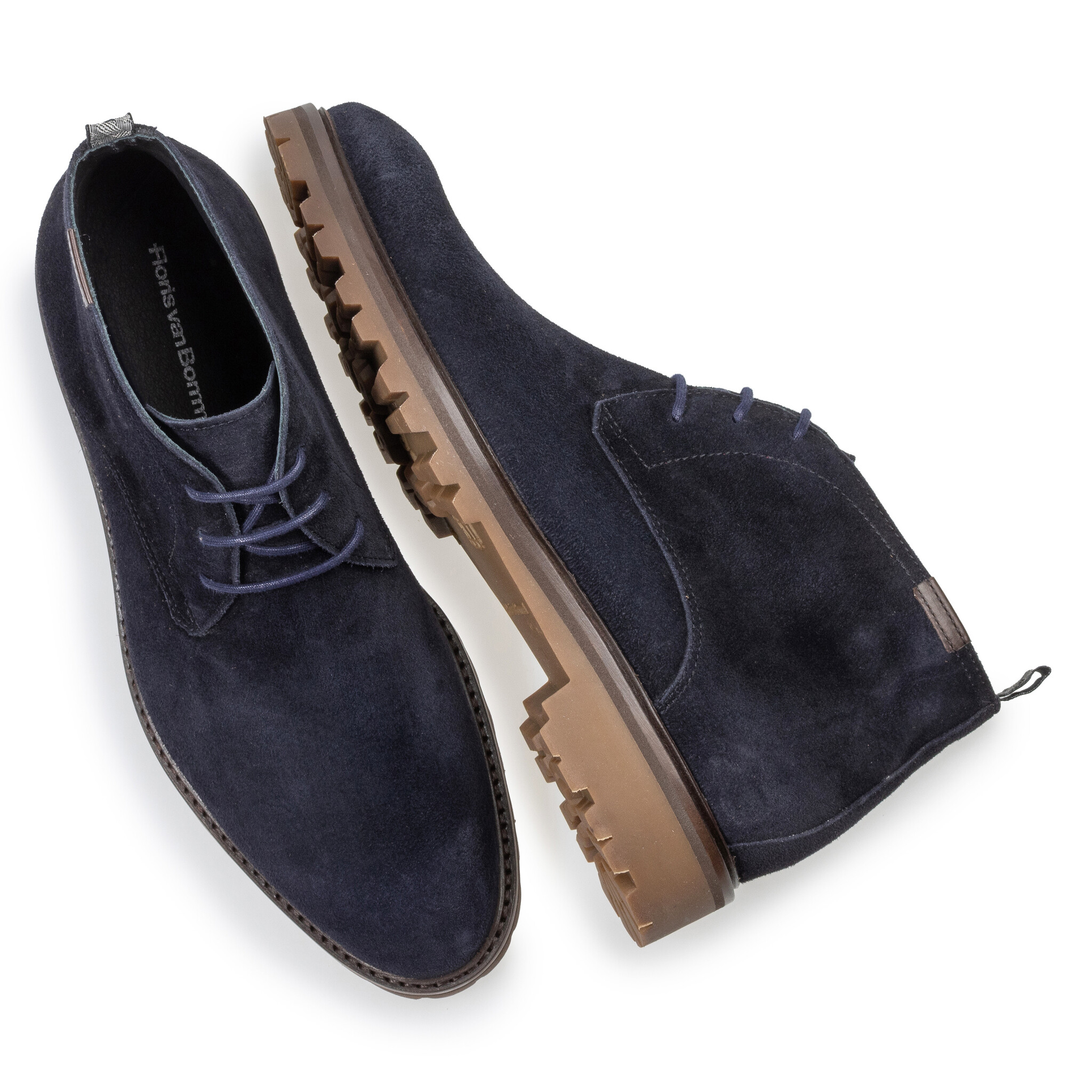 Floris van Bommel Floris van Bommel Veterboot Sturdi 01.39 Donker Blauw