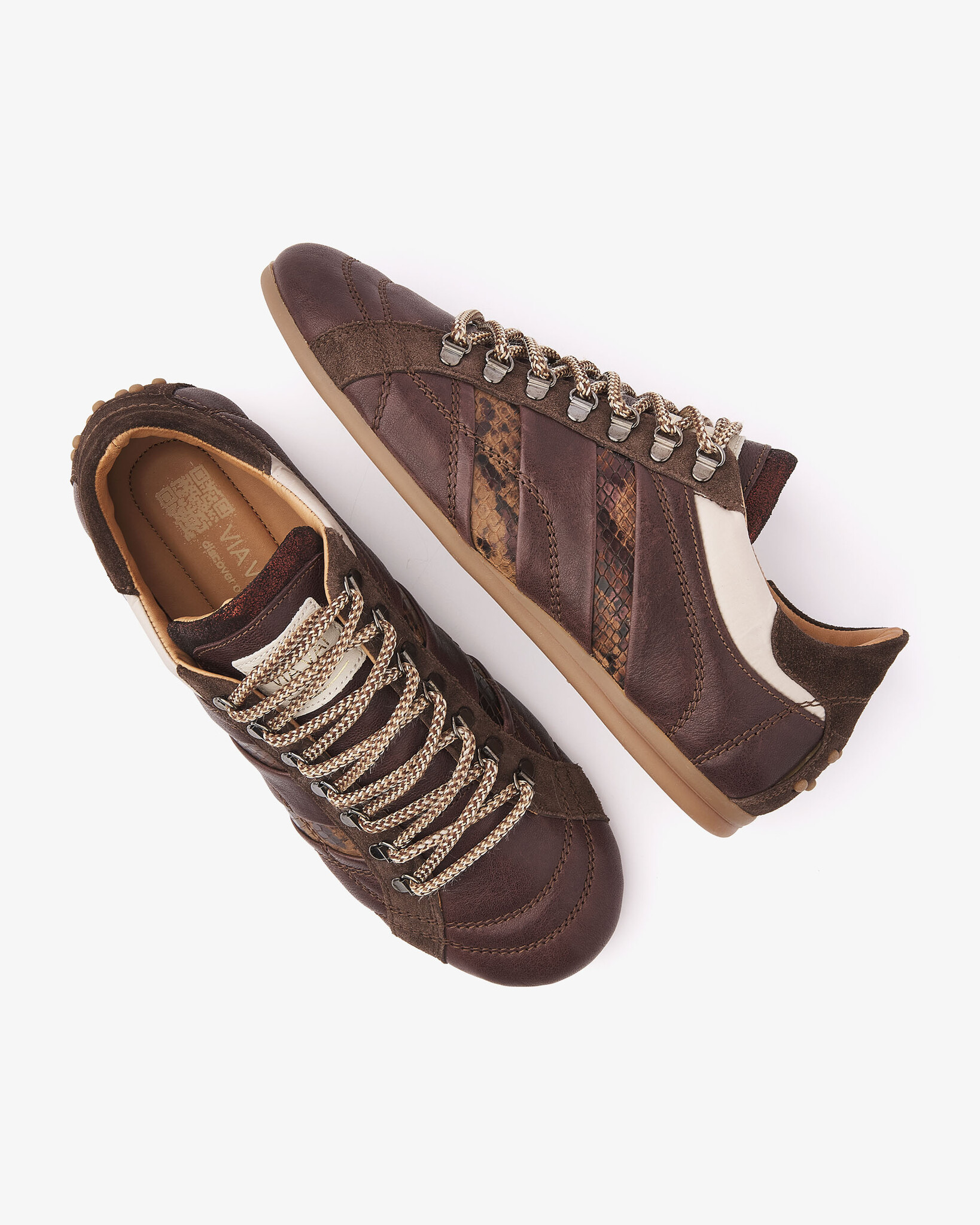 Via Vai VIA VAI Sneaker June Jackie 62488-01-316 Bruin