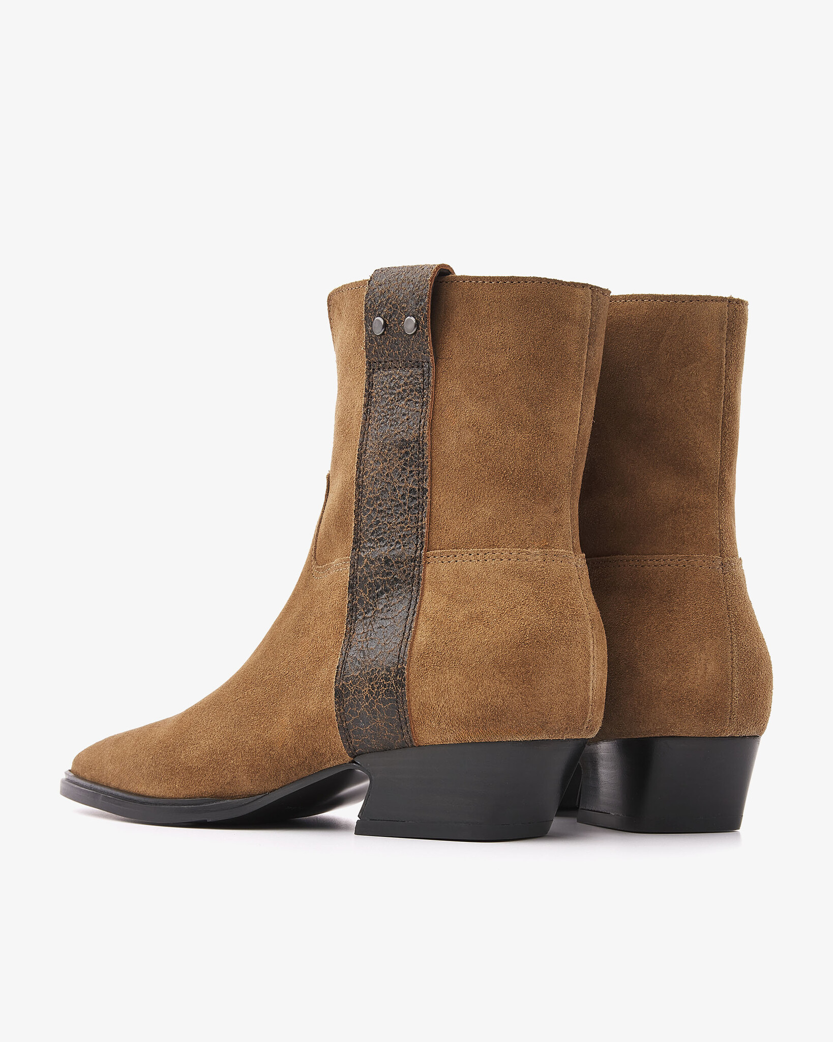 Via Vai VIA VAI Enkellaarsje Keira Weston 62489-01-1384 Cognac