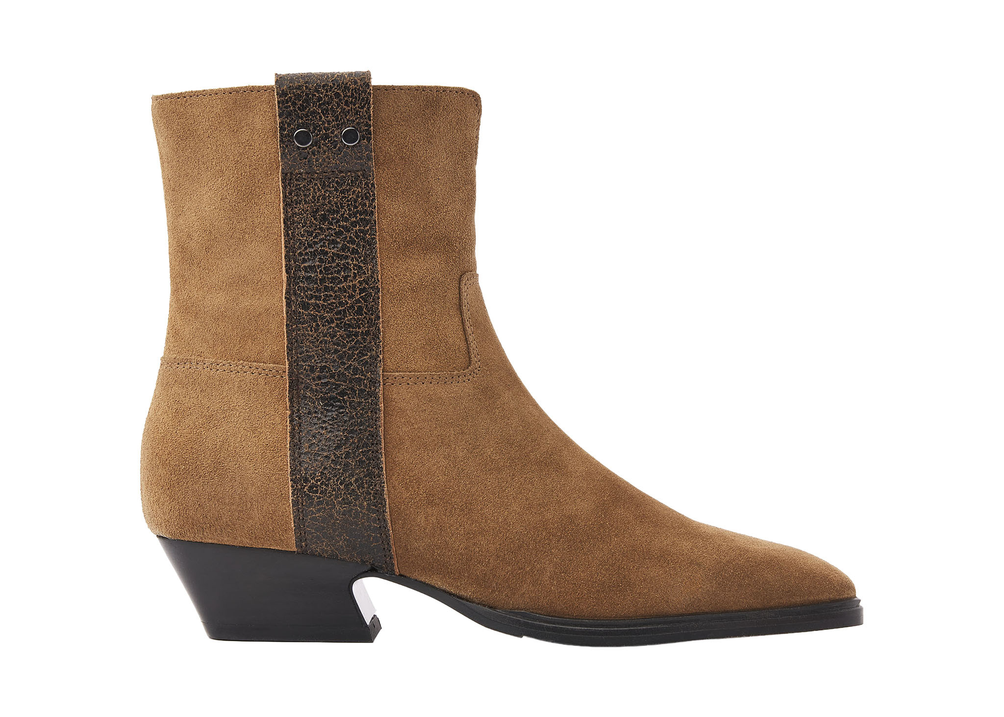 Via Vai VIA VAI Enkellaarsje Keira Weston 62489-01-1384 Cognac