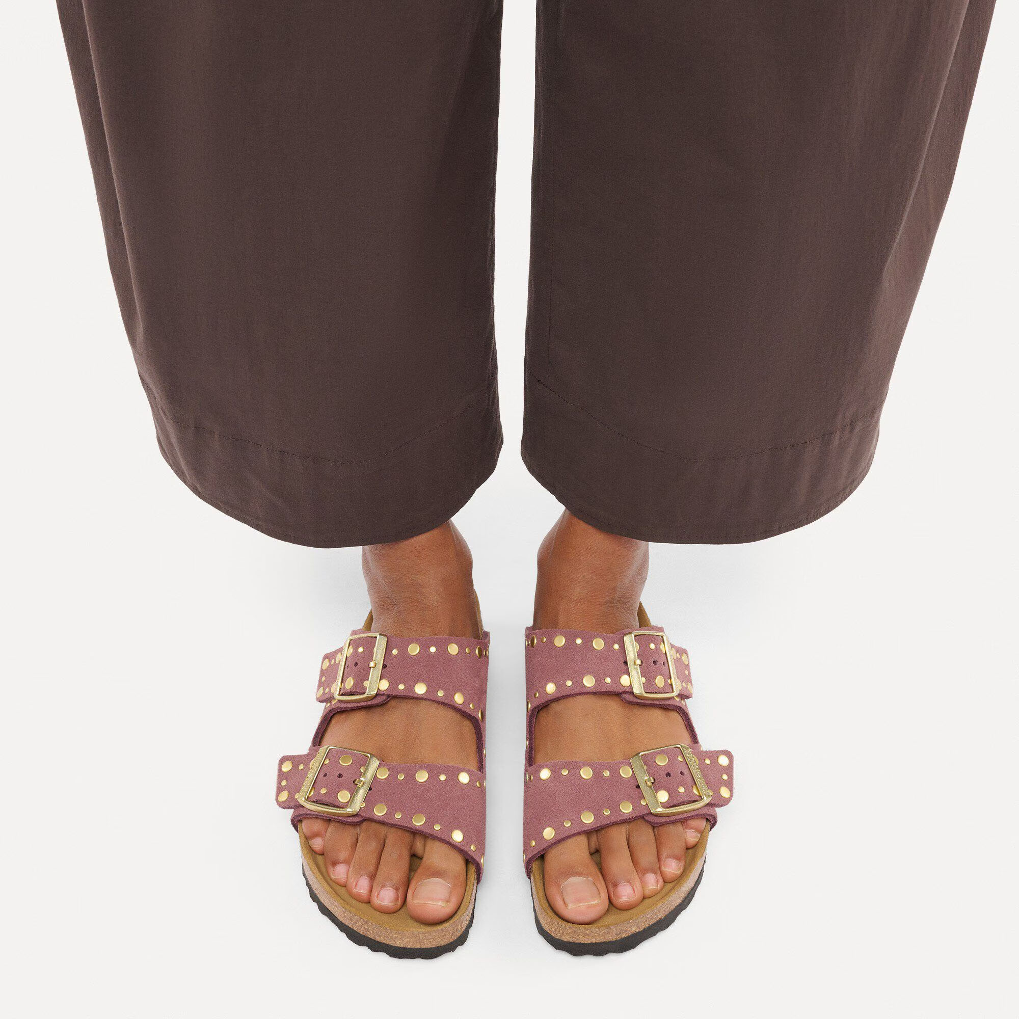 Birkenstock Birkenstock Sandaal Arizona Rivet Border 1032876 Pepper