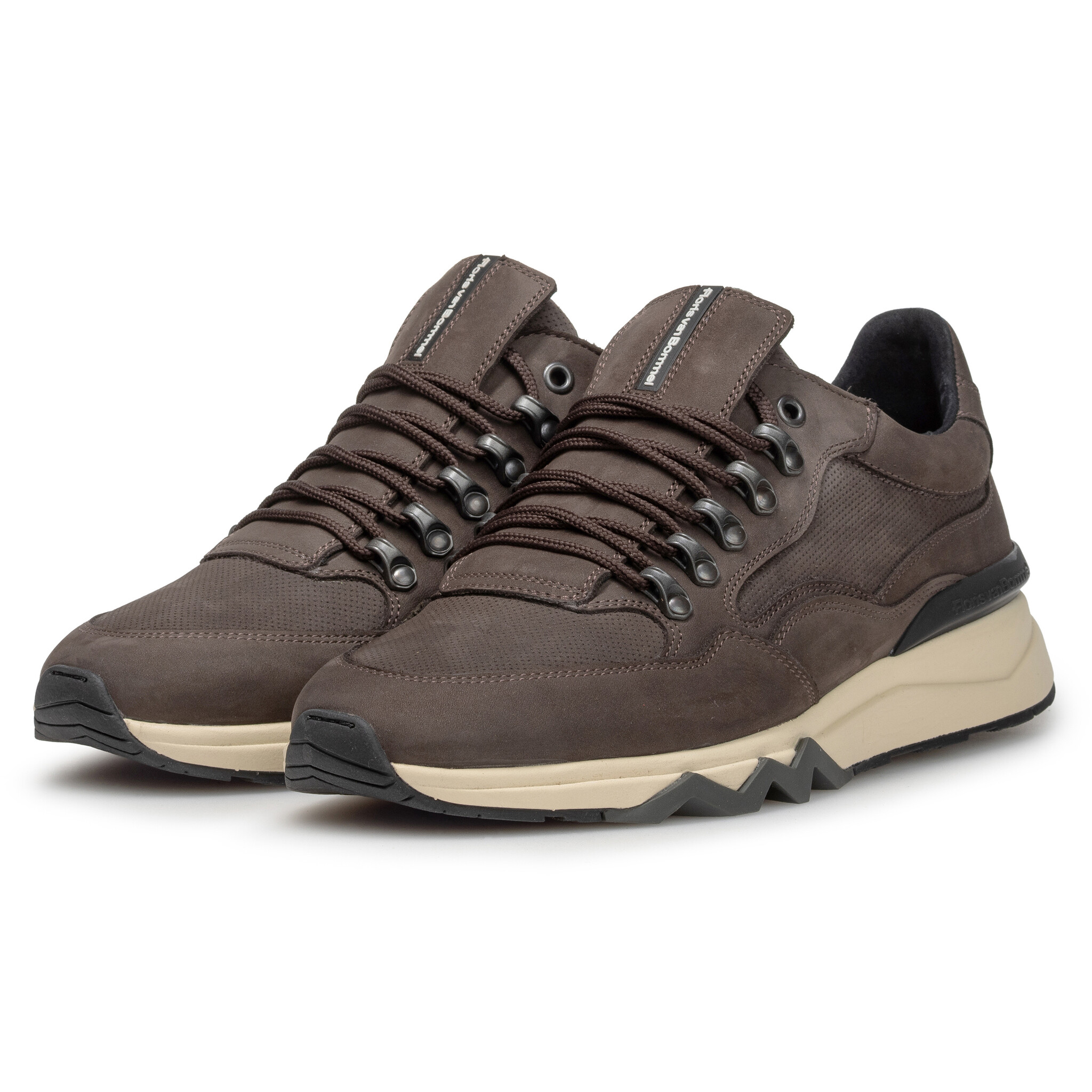 Floris van Bommel Floris van Bommel Sneaker De Zager 01.29 Donker Bruin