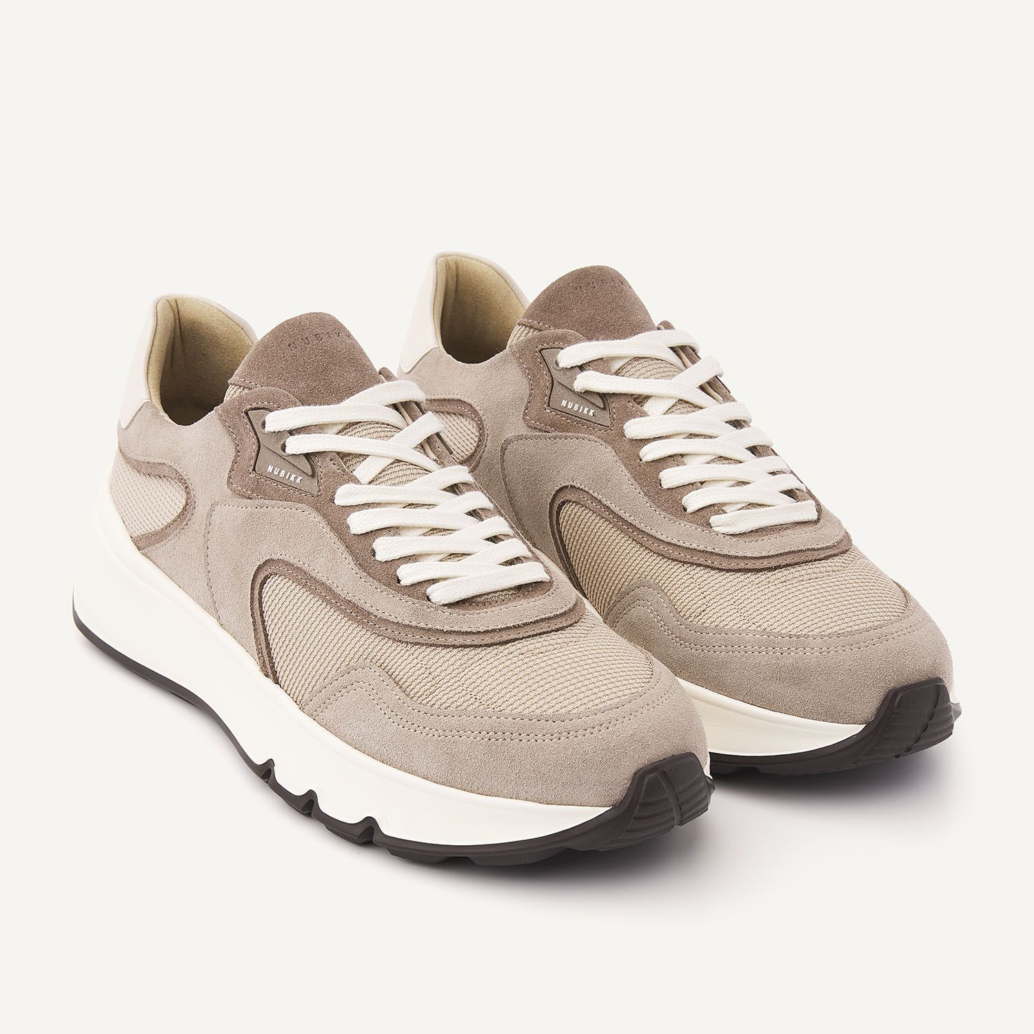 Nubikk Nubikk Sneaker Luca Noa Beige/ Taupe