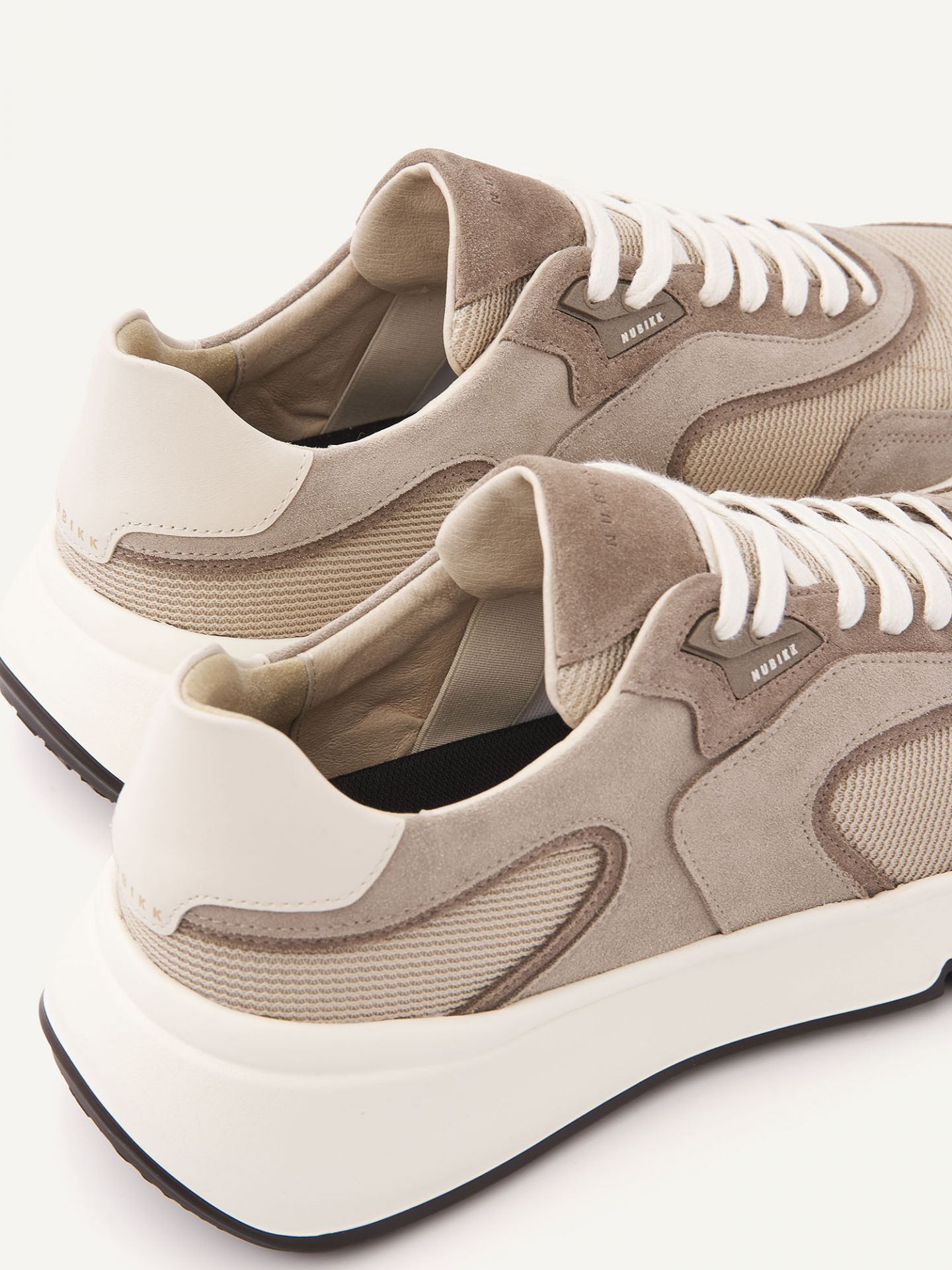 Nubikk Nubikk Sneaker Luca Noa Beige/ Taupe