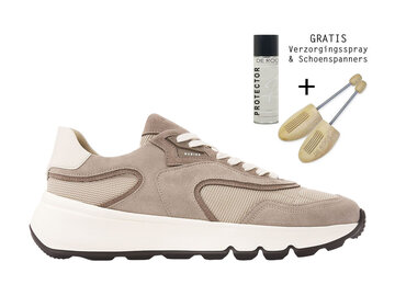 Nubikk Nubikk Sneaker Luca Noa Beige/ Taupe