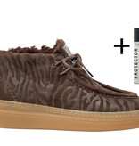 Floris van Bommel Floris van Bommel Hoge Sneaker Fygi 03.00 Bruin