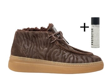 Floris van Bommel Floris van Bommel Hoge Sneaker Fygi 03.00 Bruin