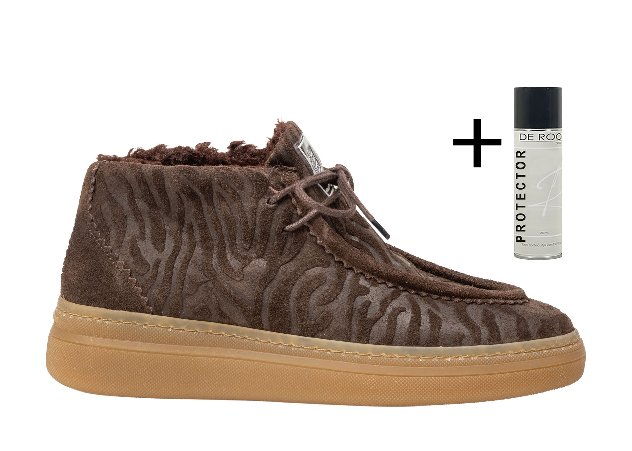 Floris van Bommel Floris van Bommel Hoge Sneaker Fygi 03.00 Bruin