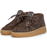 Floris van Bommel Floris van Bommel Hoge Sneaker Fygi 03.00 Bruin