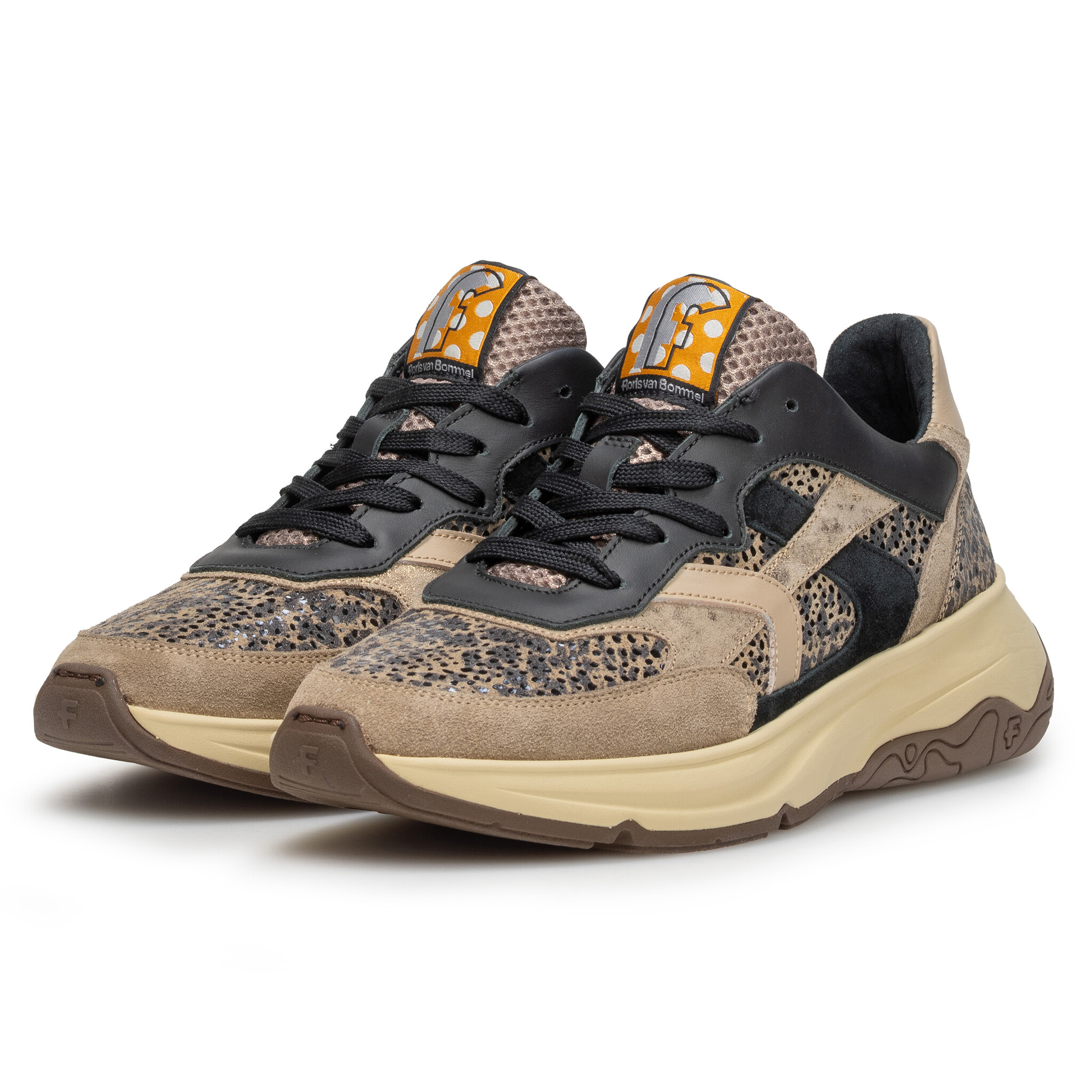 Floris van Bommel Floris van Bommel Sneaker Holli 01.00 Taupe