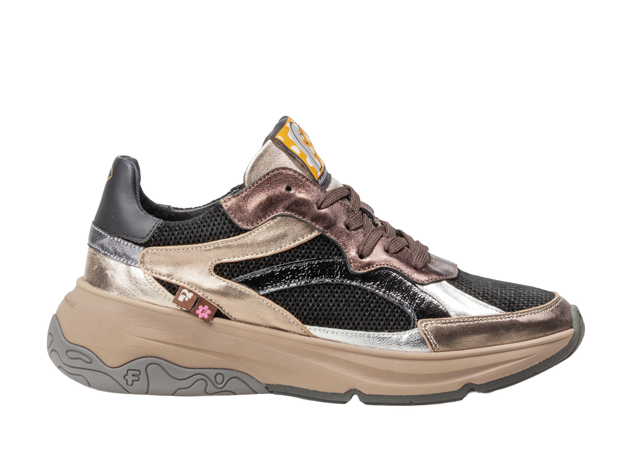 Floris van Bommel Floris van Bommel Sneaker Holli 02.04 Brons