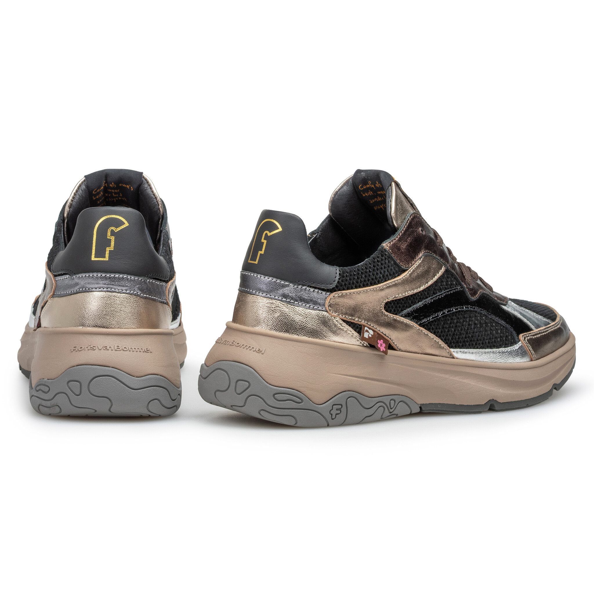 Floris van Bommel Floris van Bommel Sneaker Holli 02.04 Brons