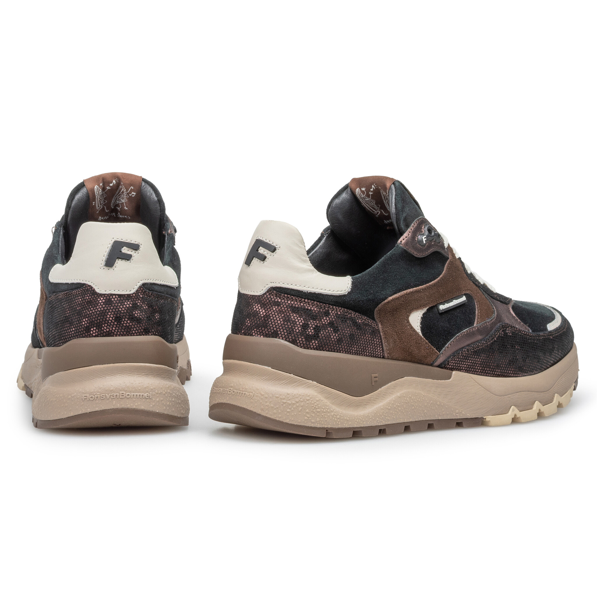 Floris van Bommel Floris van Bommel Sneaker Treni 02.08 Brons