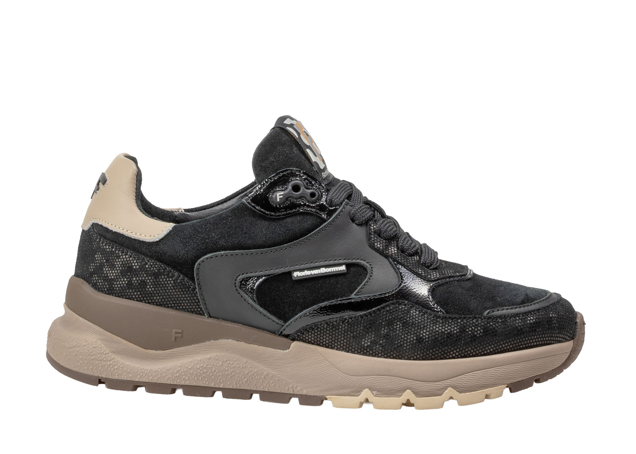 Floris van Bommel Floris van Bommel Sneaker Treni 02.06 Zwart