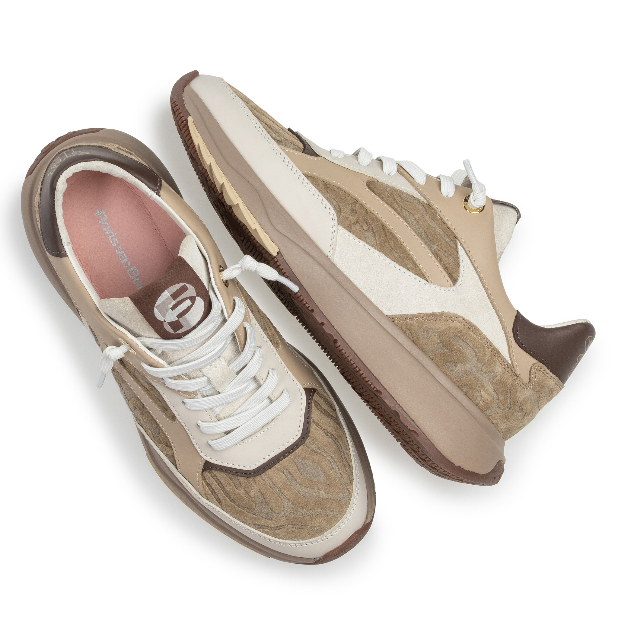 Floris van Bommel Floris van Bommel Sneaker Suvi 02.27 Taupe
