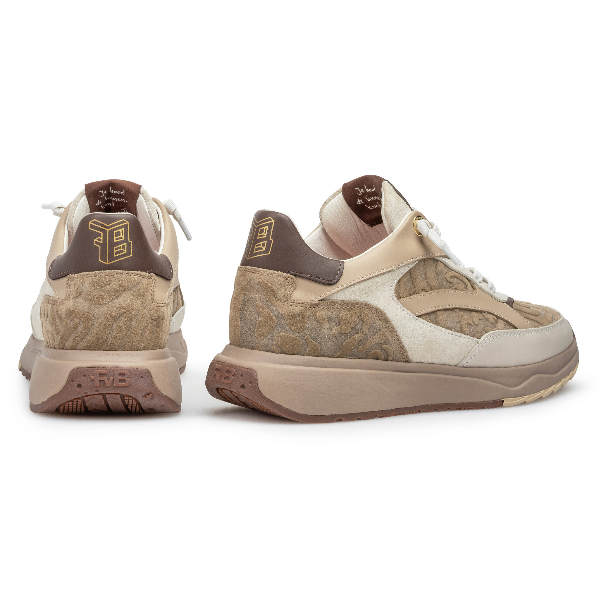 Floris van Bommel Floris van Bommel Sneaker Suvi 02.27 Taupe