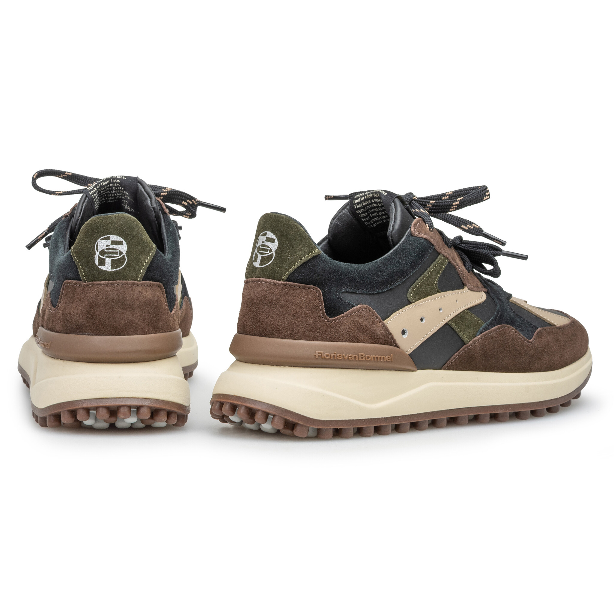 Floris van Bommel Floris van Bommel Sneaker Noppi 46.16 Zwart